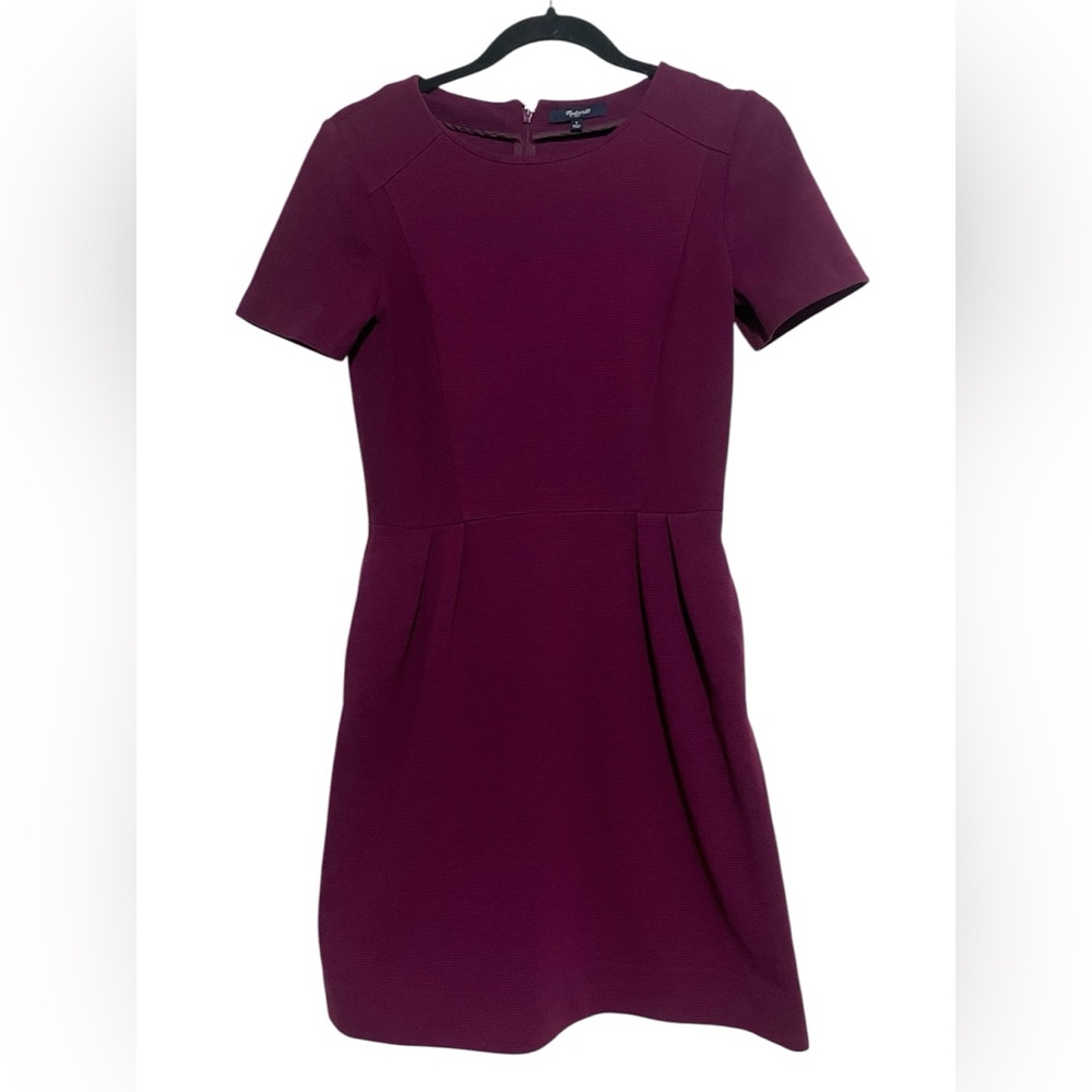 Madewell purple dress size 2 pleated
